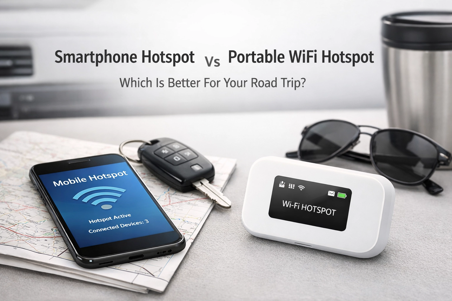 Smartphone Hotspot Vs Portable WiFi Hotspot: Which Is Better For Your Road Trip?