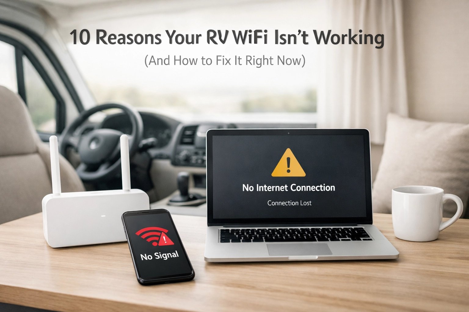 10 Reasons Your RV WiFi Isn’t Working (And How to Fix It Right Now)