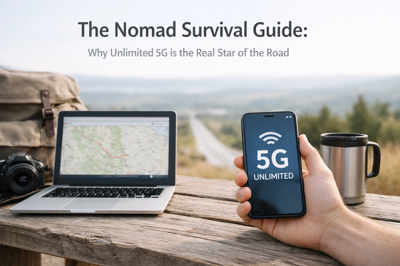 The Nomad Survival Guide: Why Unlimited 5G is the Real Star of the Road