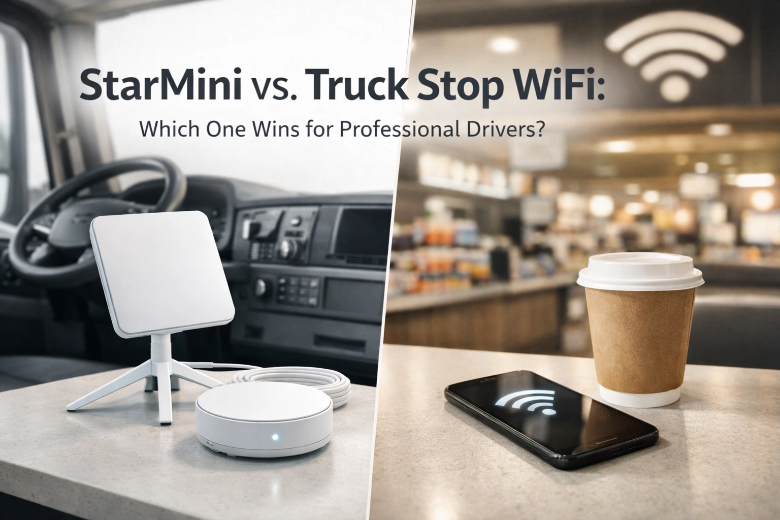 StarMini vs. Truck Stop WiFi: Which One Wins for Professional Drivers?