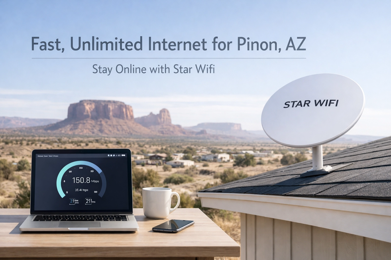 Fast, Unlimited Internet for Pinon, AZ: Stay Online with Star Wifi