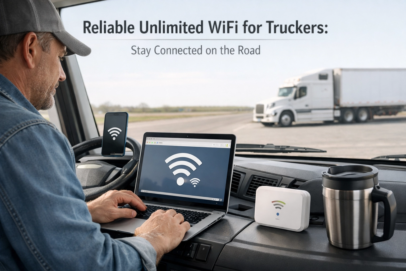 Reliable Unlimited WiFi for Truckers: Stay Connected on the Road
