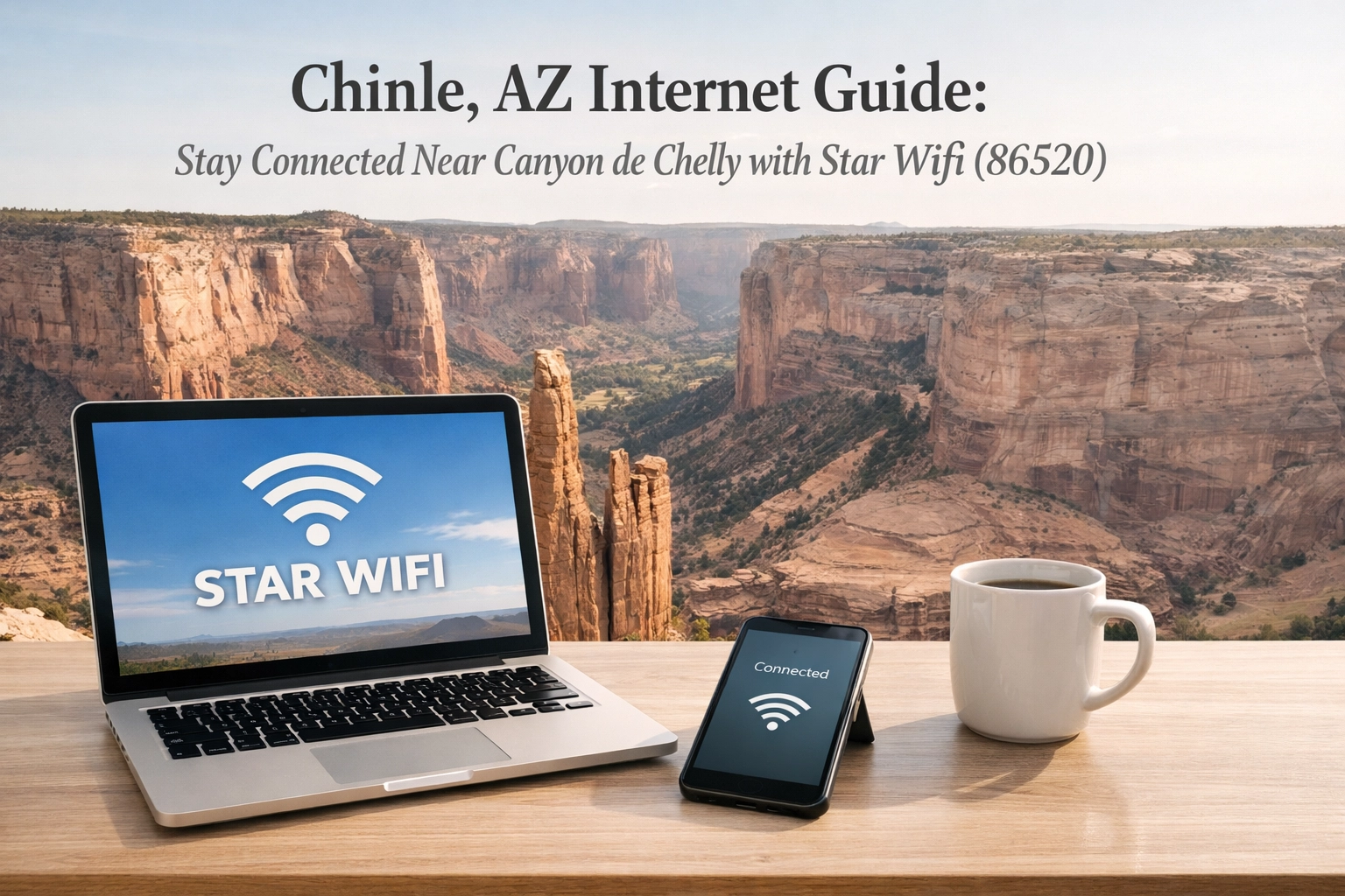 Chinle, AZ Internet Guide: Stay Connected Near Canyon de Chelly with Star Wifi (86520)