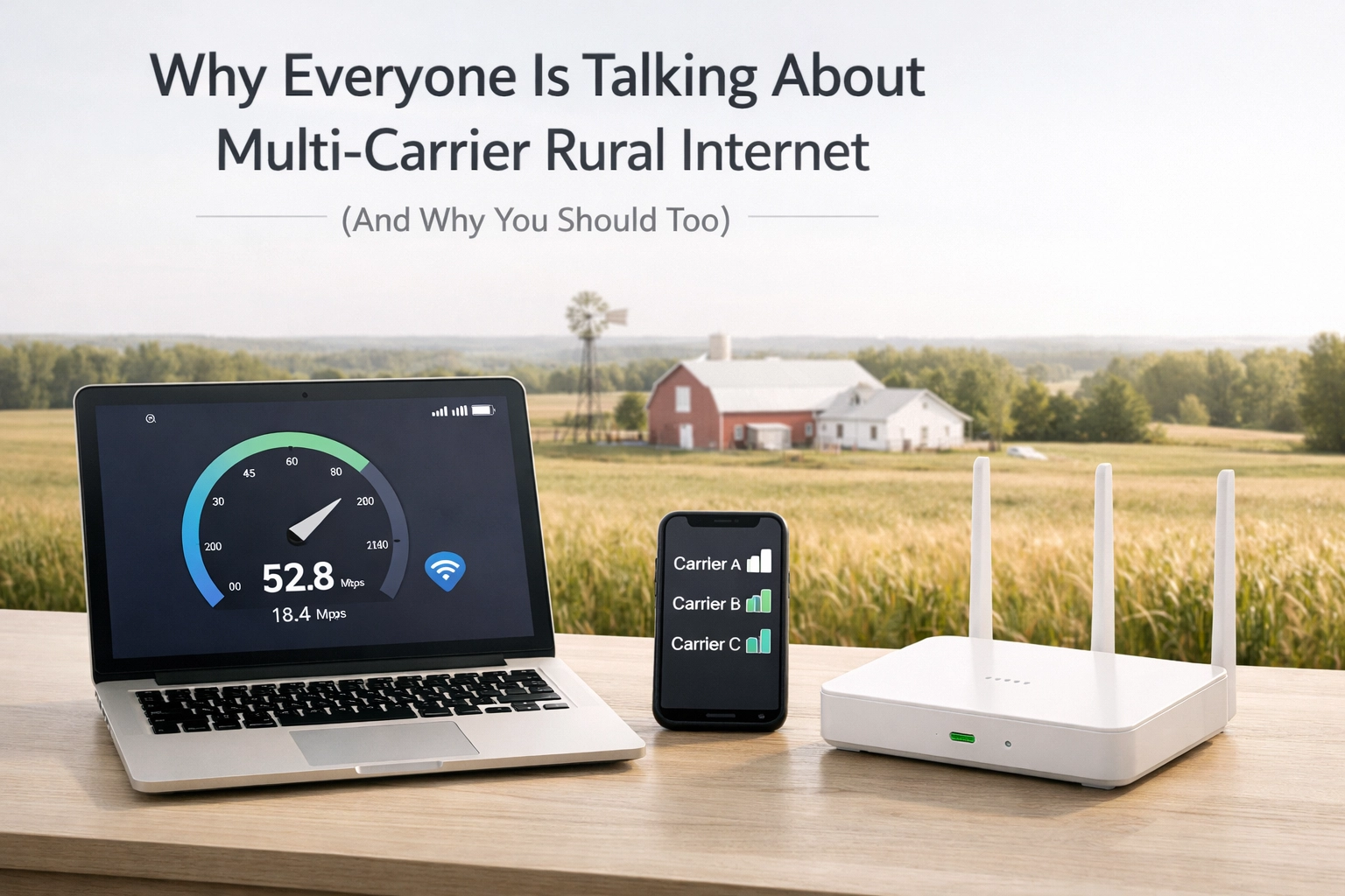 Why Everyone Is Talking About Multi-Carrier Rural Internet (And Why You Should Too)