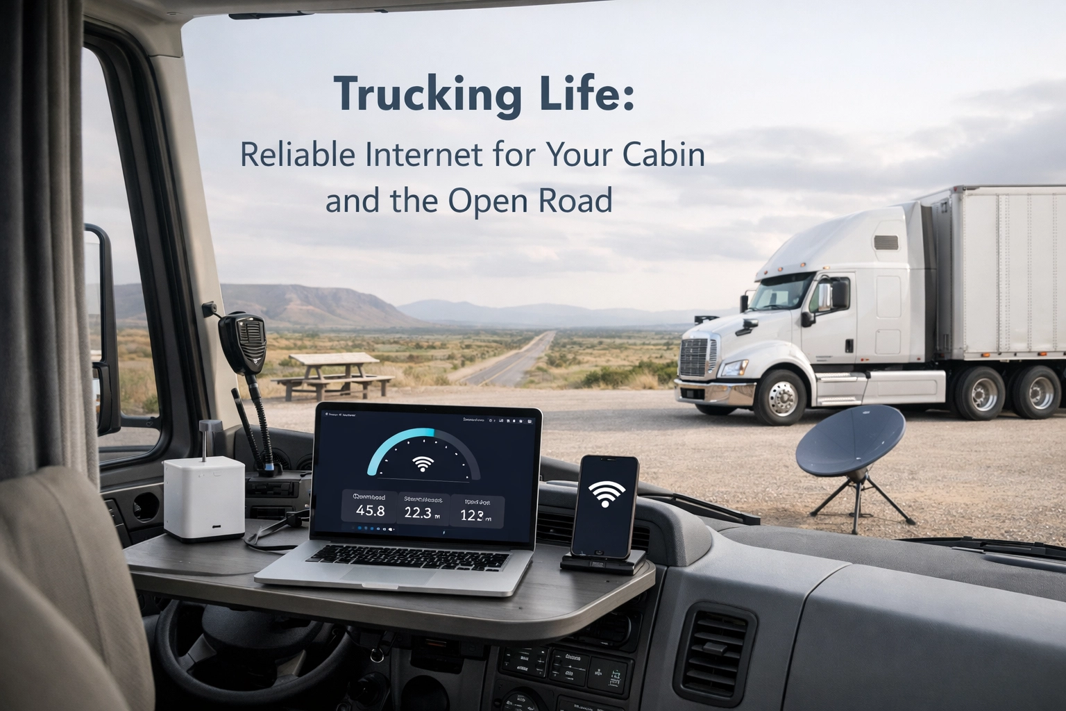 Trucking Life: Reliable Internet for Your Cabin and the Open Road