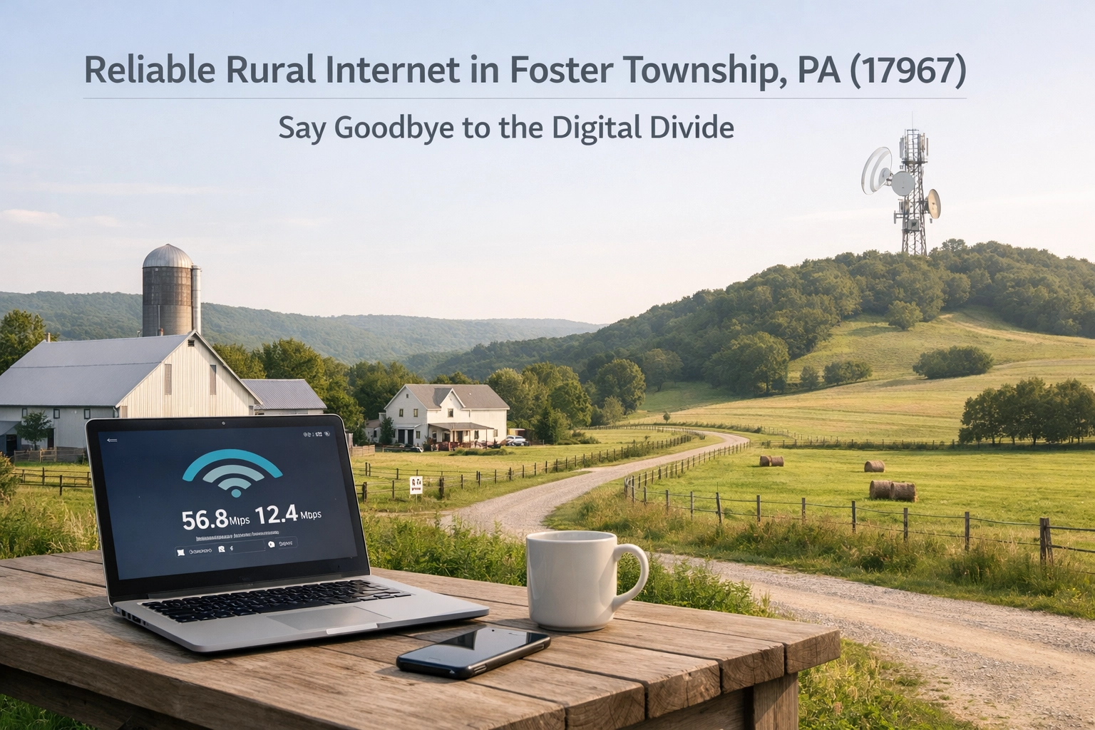 Reliable Rural Internet in Foster Township, PA (17967): Say Goodbye to the Digital Divide