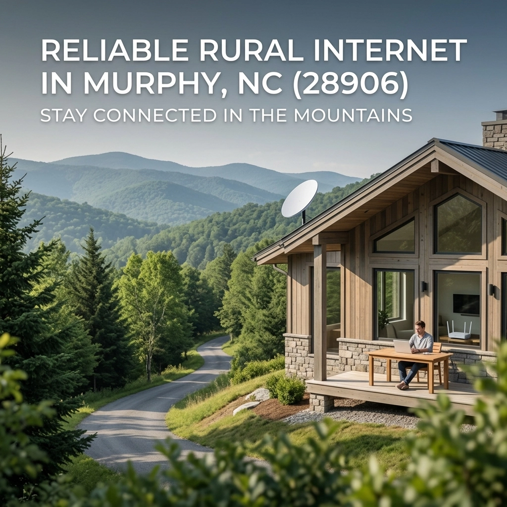Reliable Rural Internet in Murphy, NC (28906): Stay Connected in the Mountains